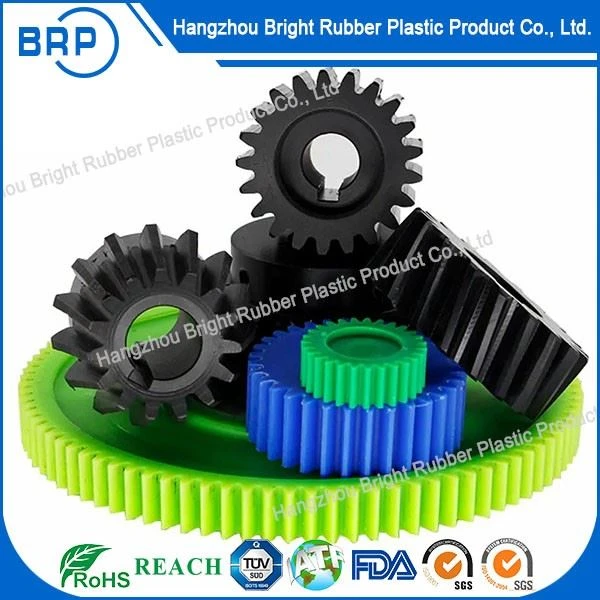 Plastic Differential Helical Straight CNC Bevel Gear